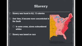 US Regents Review Video 3 Indentured Servitude And Slavery In Colonial America [upl. by Ymiaj973]