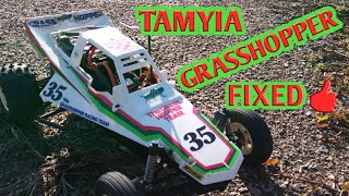 Tamiya grasshopper repair and run video [upl. by Amersham]