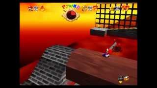 Super Mario 64 RedHot Log Rolling Star 56 [upl. by Ovid]