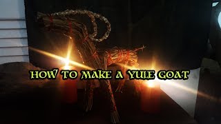 How to Make a Yule Goat [upl. by Orozco]