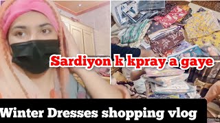 Winter Dresses  Winter Dresses arrive  Shopping vlog  Winter Dresses shopping  Happy Family Vlog [upl. by Moffitt]