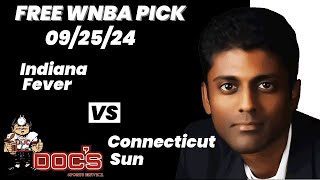 WNBA Pick  Indiana Fever vs Connecticut Sun Prediction 9252024 Best Bets Odds amp Betting Tips [upl. by Nedap]