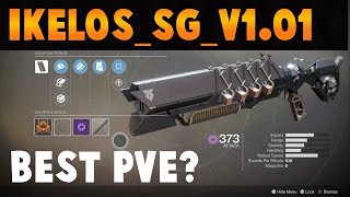 Escalation Protocol Ikelos Shotgun Review  Best PVE Weapon in Destiny 2 [upl. by Nolrev254]