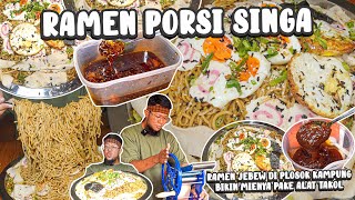 RAMEN GORENG JEBEW PORSI SINGA LOKASINYA NGUMPET DALAM GANG [upl. by Ybrik266]