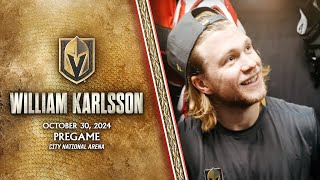 William Karlsson Pregame 1030 Limit Other Teams Momentum and Keep Team Chemistry [upl. by Caves897]