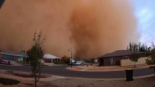 Insane Dust Storm  Mildura 2019 4k [upl. by Rica]