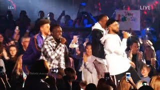 RakSu sing Phenomenal Original song quotTouchequot First song X Factor UK 2017 Final Sunday [upl. by Oiratno959]