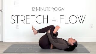 12 Min Yoga Full Body Stretch amp Flow DAY 23 [upl. by Janifer280]