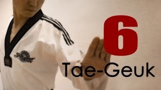 WT Taekwondo Poomsae Taegeuk 6 Jang  Explanations  태극 6장  TaekwonWoo [upl. by Halvaard]