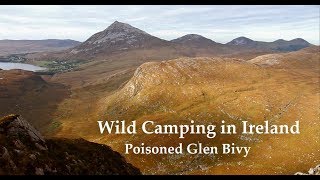 Wild Camping in Ireland  Poisoned Glen Bivy  Donegal [upl. by Hurlee]