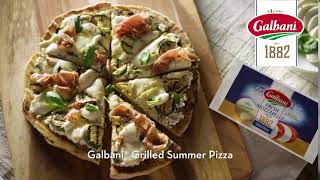 Galbani 1882 Fresh Mozzarella Grilled Pizza 2020 10 [upl. by Eniak31]