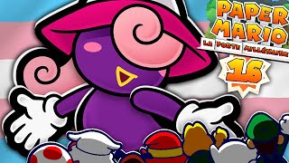 Cest la meilleure partenaire du jeu  PAPER MARIO LA PORTE MILLÉNAIRE 16 [upl. by Ateuqal]