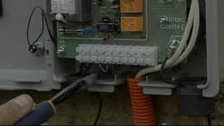 Instalacion de cerca electrificada intecmov [upl. by Clim]