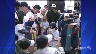 Dave Niehaus at Safeco Field groundbreaking March 8 1997 [upl. by Terpstra]