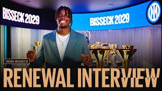 YANN BISSECK  RENEWAL INTERVIEW 🎤⚫🔵 Bisseck2029 [upl. by Gregg]