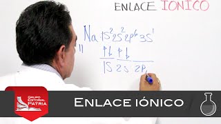 Enlace iónico │química [upl. by Nosnhoj909]