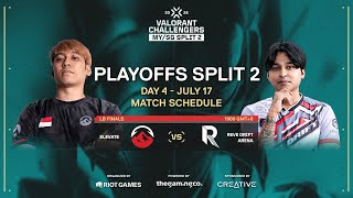 2024 VCT Challengers MYSG Split 2 Playoffs Day 4  Lower Bracket Final [upl. by Nemrak]