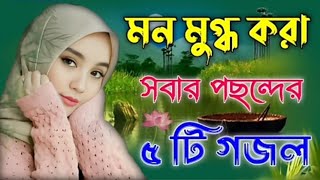 মনমুগ্ধ করা ৫টী নতুন গজল2024 new gojol Bangla gojol Islamic sound ghazal neta Nutan gojol [upl. by Eniamor270]