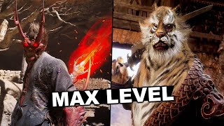 Black Myth Wukong  MAX LEVEL 342 Vs Bosses NG Gameplay NO DAMAGE [upl. by Tound]