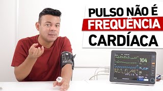 NÃO CONFUNDA PULSO COM FREQUÊNCIA CARDÍACA [upl. by Studdard]