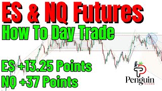 Emini Price Action Day Trading Aug 7  How To Trade Futures [upl. by Aramois]