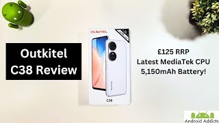 Oukitel C38 Review  Stylish Budget Smartphone [upl. by Hsakiv29]