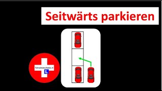 Seitwärts Parkieren by Fahrschule Schweiz [upl. by Anglim]