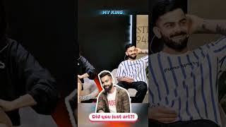 Virat Kohli interview questions cancer jhooth bolate hue trending viratkohli funny [upl. by Edward975]