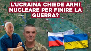 LUCRAINA CHIEDE ARMI NUCLEARI per FINIRE la GUERRA ANALISI con GEN CHIAPPERINI e F SEMPRINI [upl. by Mcnelly]