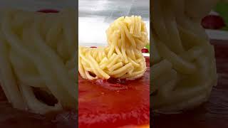 Spaghetti ducky viral foodiebeats foodtrend snowballmaker diy ducks foodlover spaghetti [upl. by Malachy816]