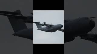 Airbus A400M  Belgian air force sanicole airshow2024 aviation [upl. by Ailalue466]