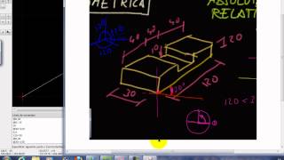 Tutorial Librecad Isométrica y coordenadas polares Segunda parte [upl. by Lolanthe]