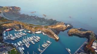 Guernsey from the air 4K [upl. by Haye]