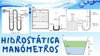 Hidrostática  Manómetros [upl. by Mailiw451]