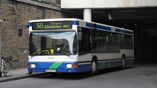 Sound Bus MAN NL 222  5519  Niederrheinische Verkehrsbetriebe AG Moers Kreis Wesel [upl. by Alexandra]