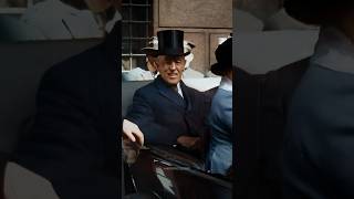 Woodrow Wilson in 1918  Restored Footage [upl. by Nyrrek]