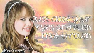 Debby Ryan  Open Eyes with lyrics [upl. by Sina246]