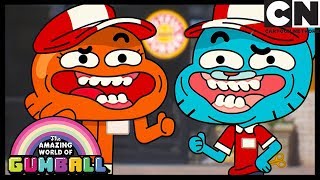 El Increíble Mundo de Gumball en Español Latino  El Menu  Cartoon Network [upl. by Bessie450]