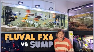 FX6 Canister Filter versus Sump Filtration  Which is Better [upl. by Pedaias]