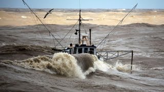 A Must Watch  Fishing Boats in Dangerous Seas [upl. by Kerby]