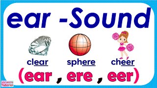 TRIGRAPH  PHONICS  READING Words with ear Sound spelt EAR ERE EER  Liy Learns Tutorial [upl. by Deutsch152]