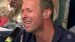 Coldplay Serenades QVC Caller Live With Original Song [upl. by Sualk]