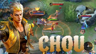 HOW TO PLAYING CHOU ROAM FULL DAMAGE [upl. by Aihsemak]