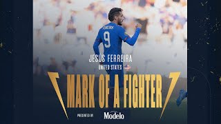 Mark Of A Fighter Award  Jesús Ferreira  Presented by ModeloUSA [upl. by Micro]