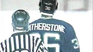 Buffalo Sabres Hartford Whalers BrawlHighlights [upl. by Anayia859]