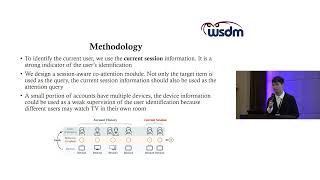 WSDM23 Paper Learning to Distinguish MultiUser Coupling Behaviors for TV Recommendation [upl. by Sully]