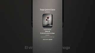 Tango Quiero Llorar [upl. by Whitehouse]