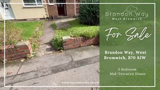 Soul Estates Brandon Way B70 8JW – FOR SALE [upl. by Armyn]