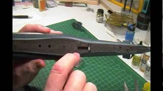 Revell German Uboat VIIC 1144 scale Part 17 [upl. by Schecter490]