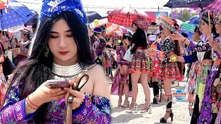 LARGEST HMONG NEW YEAR PHONSAVANH XIENG KHOUANG LAOS 2024 [upl. by Eihcir]